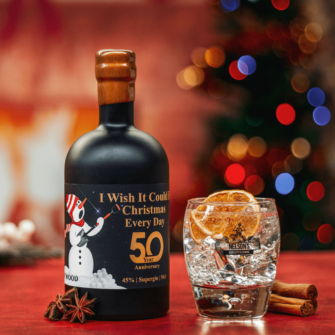 Roy Wood - I Wish It Could Be Christmas Every Day Supergin - Nelson's Distillery & School